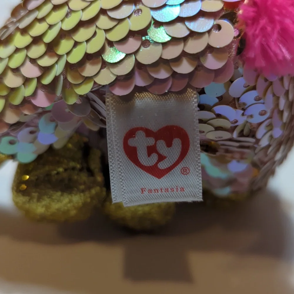 TY Owl Octopus Mini Boos Fantasia Unicorn Coco Surprise Noodle Unicorn Poodle